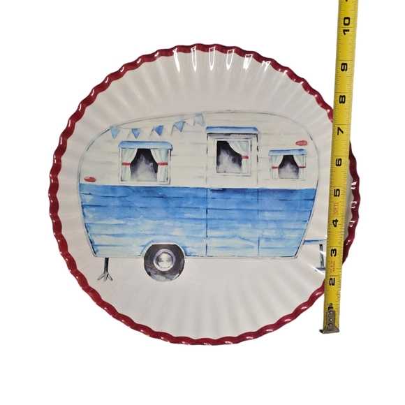 Tommy Bahama 11” Melamine Dinner Plates, Set of 4 - Picture 3 of 5